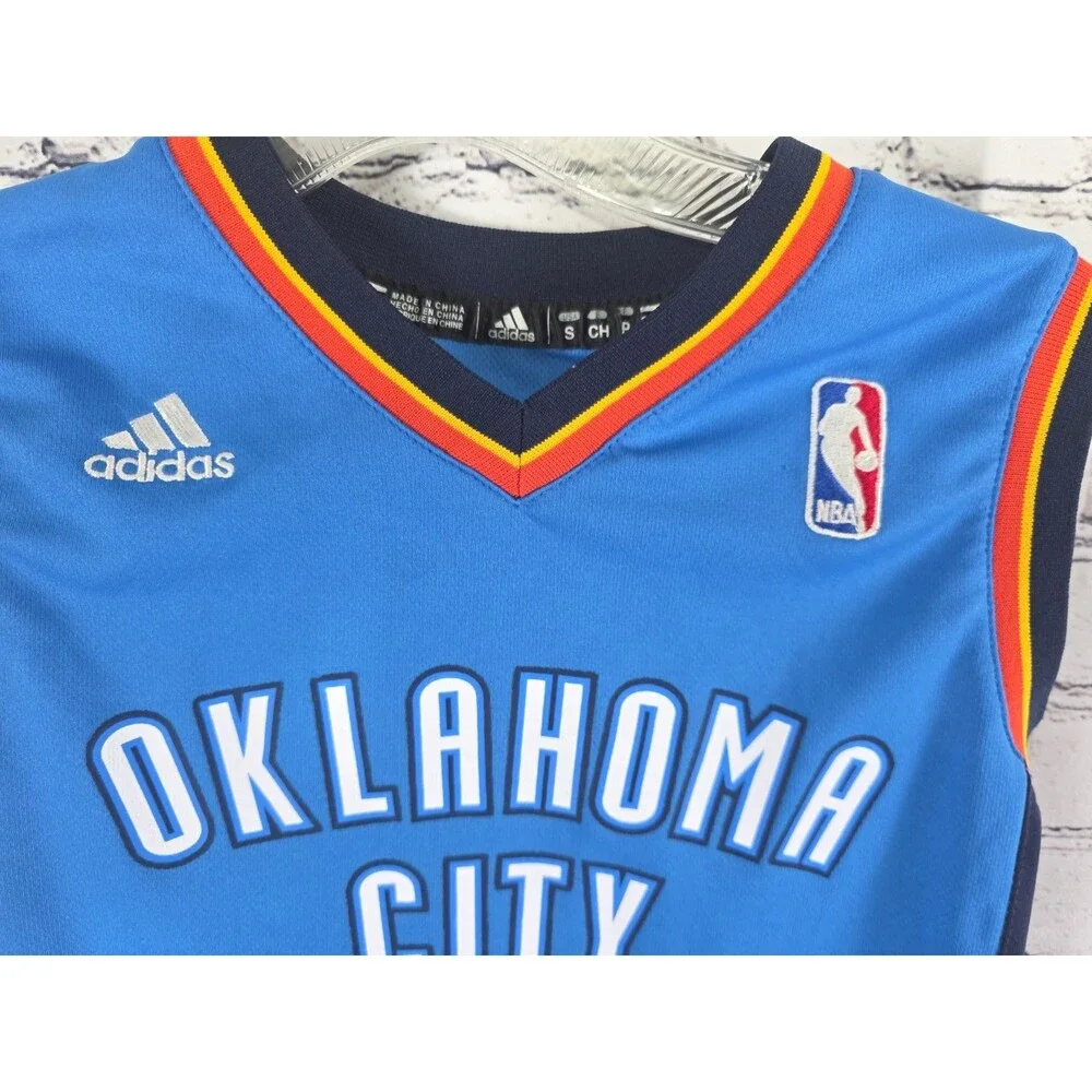 Adidas NBA Youth Sz Small Kevin Durant #35 Oklahoma City Thunder Jersey
